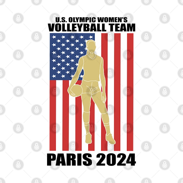 U.S. Olympic Women's Volleyball Team Paris 2024 Paris 2024 Long