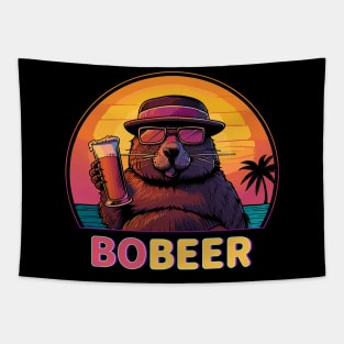 Funny Bóbr Bober Kurwa Bobeer Beer Internet Meme Tapestry