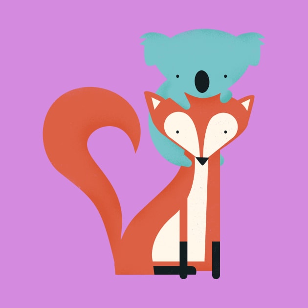 Fox and Koala by jayf23
