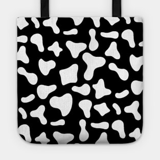 White Dairy Cow Print Pattern Tote