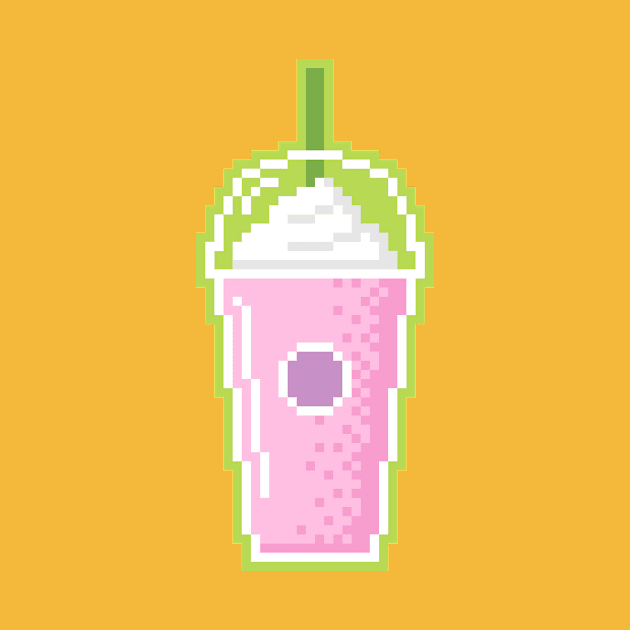 Pixel Milkshake by sombrasblancas