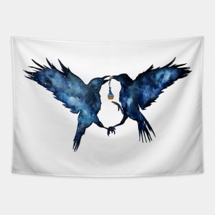 Magic ravens | Spirit animal totem Tapestry