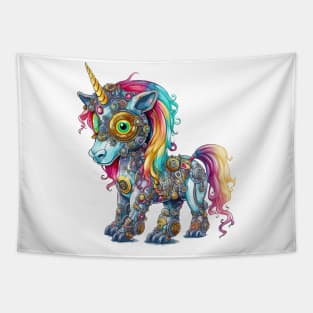 Robot Unicorn Tapestry