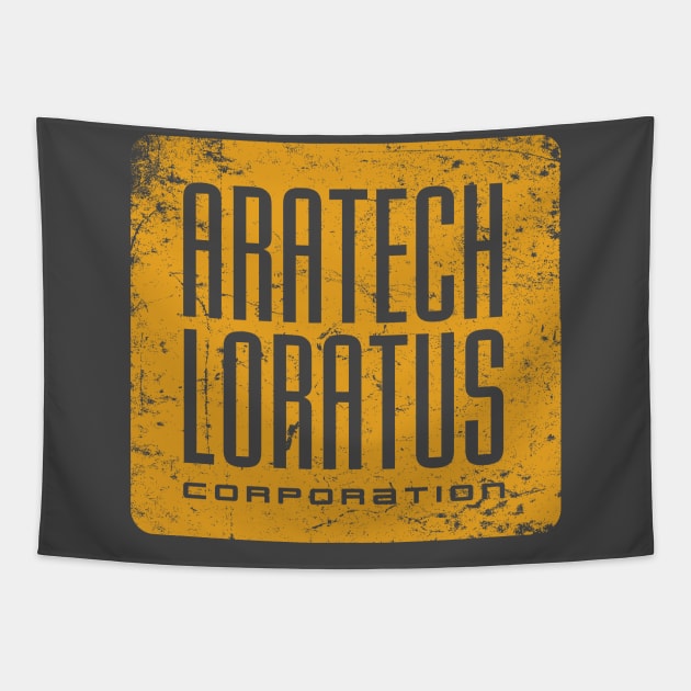 Aratech-Loratus Corporation Tapestry by MindsparkCreative