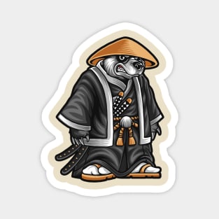 samurai panda Magnet