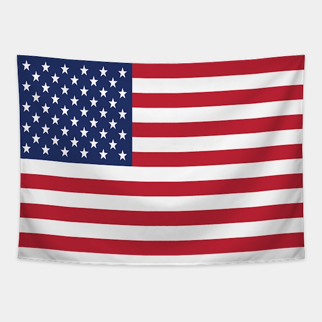 United States of America Flag, USA Flag Tapestry by IslandConcepts