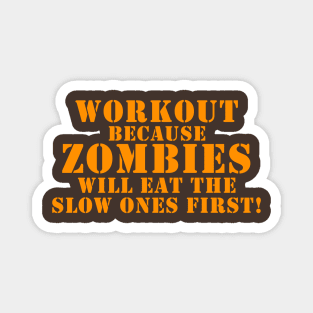 Workout funny Magnet