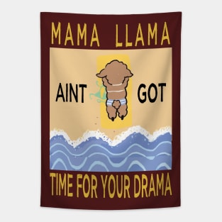 mama llama no drama alpacas Tapestry