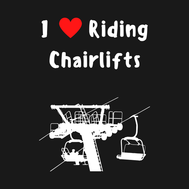 Chairlift Riding Mountain View High altitude Ski Area Gondola Lift by Artstastic