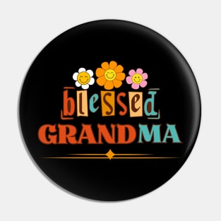 Blessed Grandma Pin