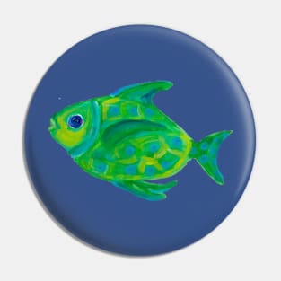 flounder fish painting Pin