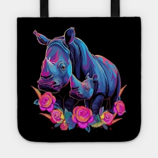 Rhinoceros Mothers Day Tote