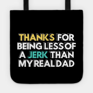 Step Dad Gift Idea from Son and Daughter Tote