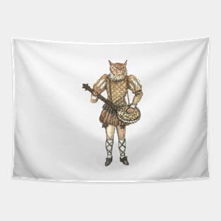 Banjo Cat Tapestry