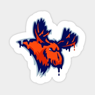 Utica College Dripping Moose Magnet