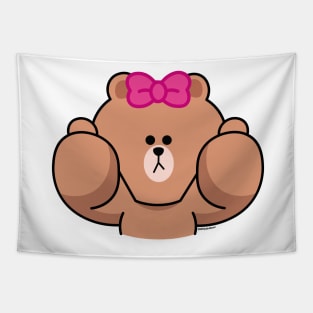 LINE Friends choco bear Tapestry