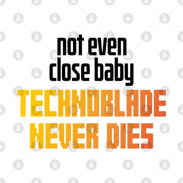 Technoblade Never Dies by EleganceSpace