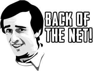 Alan Partridge Back Of The Net Quote Magnet