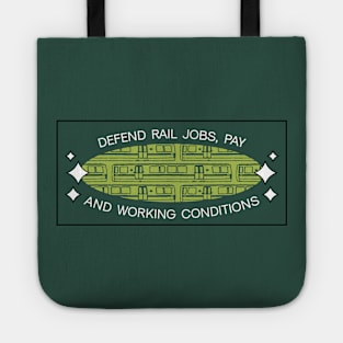 Defend Rail Jobs Pay And Working Conditions - RMT Tote