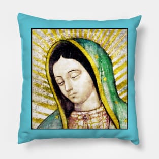 Our Lady of Guadalupe Virgin Mary Pillow