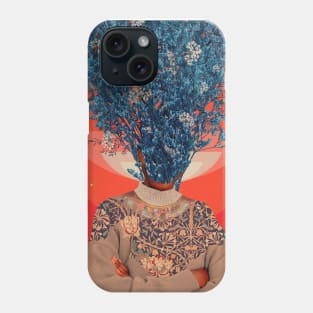 Her Veiled Smiles Phone Case