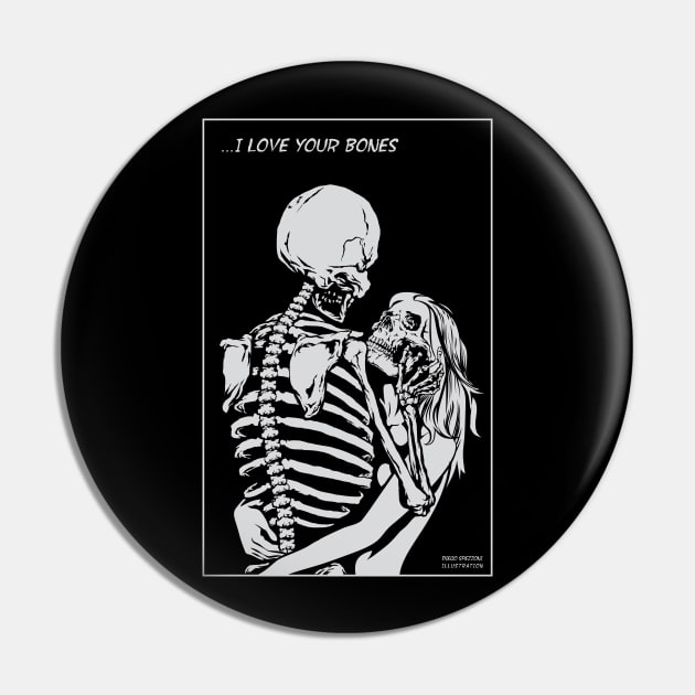 Bones Pin by DiegoSpezzoni