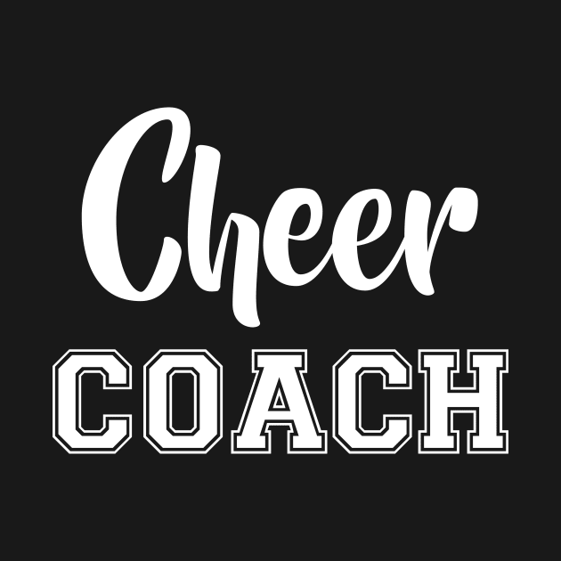 Cheerleading Cheer Coach Gift by mtflyfisher