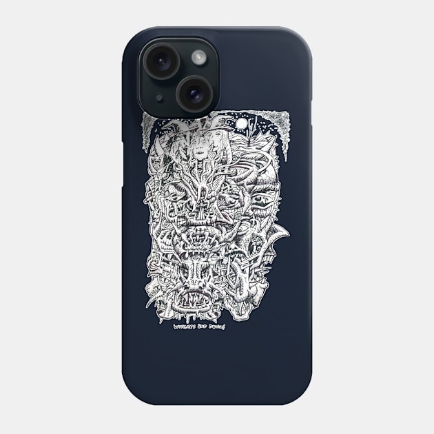 Witches and Devils by Brian Benson Phone Case by Backbrain