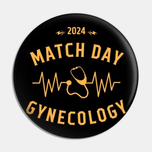 2024 Gynecology Match Day Celebration Tee Pin