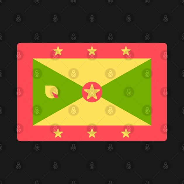 FLAG OF GRENADA by Just Simple and Awesome