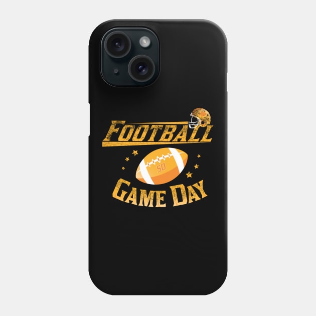 American Football Game Day Super Bowl Phone Case by Shirtglueck