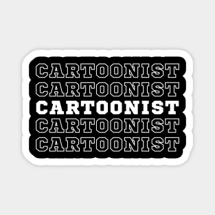 Cartoonist. Magnet
