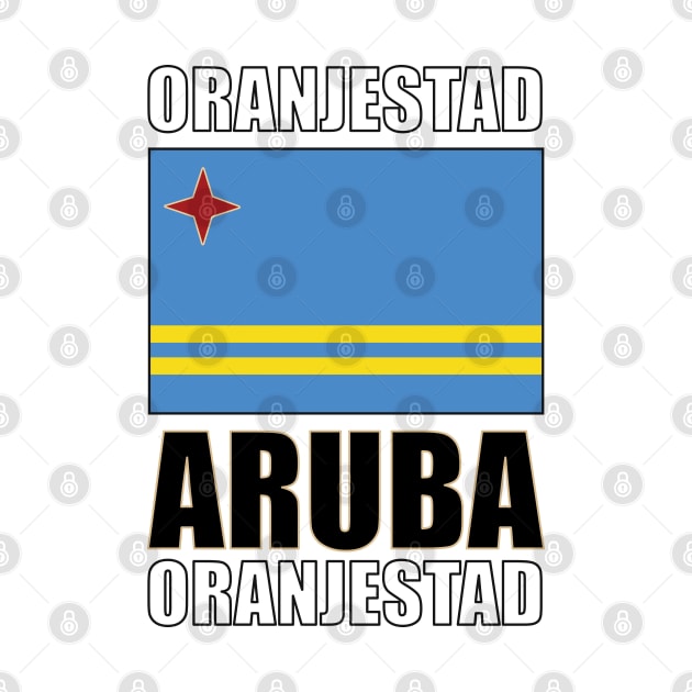 Flag of Aruba by KewaleeTee