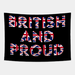 British and Proud Patriot Tapestry