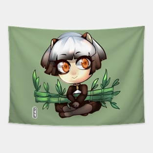 Bamboo and Panda Tapestry