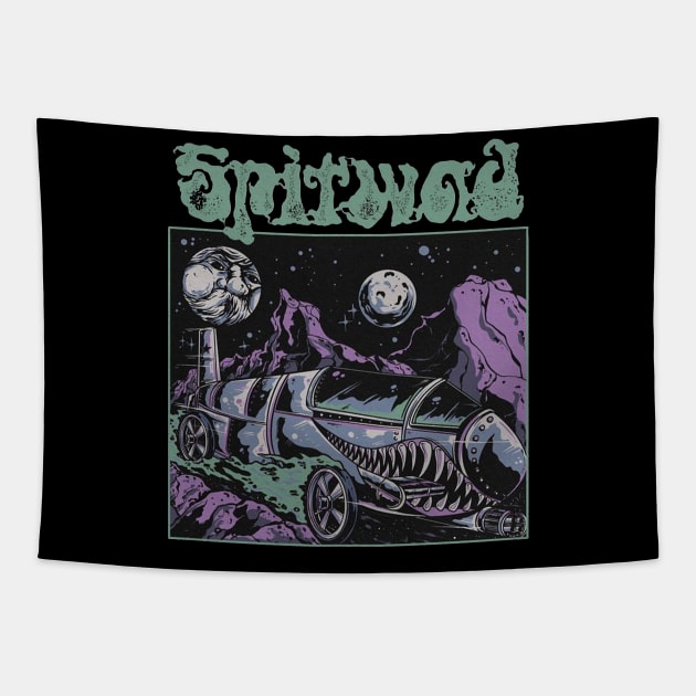 Spitwod Shark Tank Tapestry by BellyWise