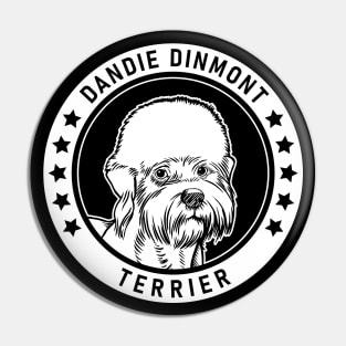 Dandie Dinmont Terrier Fan Gift Pin