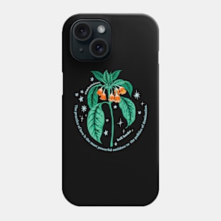 the practice of love is the most powerful antidote to the politics of domination Phone Case
