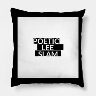 Poetic Lee Slam Poetry Pillow