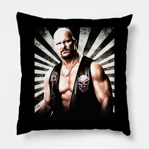 Stone Cold Poster Pillow by IndianaWild