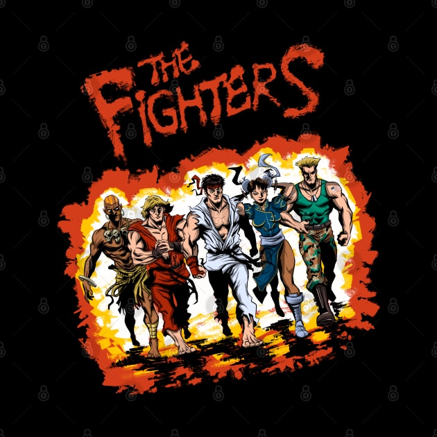 The Fighters by Zascanauta