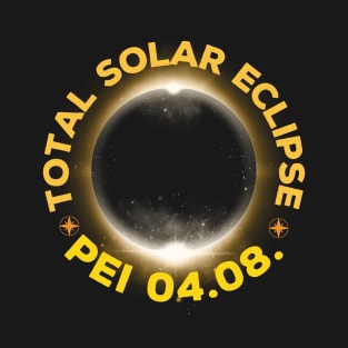 Total Solar Eclipse 2024, Prince Edward island, Canada T-Shirt