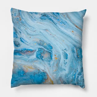 Cool Colorful Gradient Marble Pillow