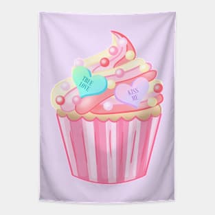 Valentine's Cupcake Tapestry