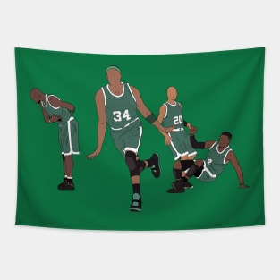 The Celtics' Game Winner Celebration Tapestry