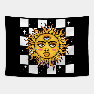 Crystal sun Tapestry