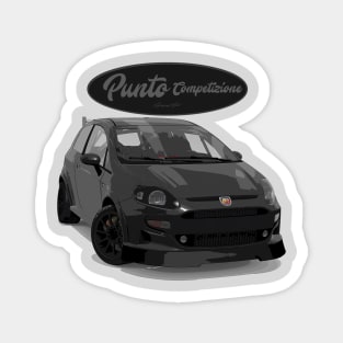 Punto Competizione Nero Magnet