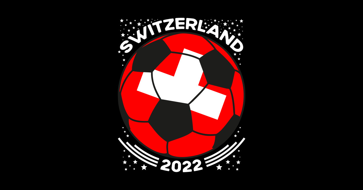 Switzerland Flag Soccer Football Team Switzerland Soccer Sticker