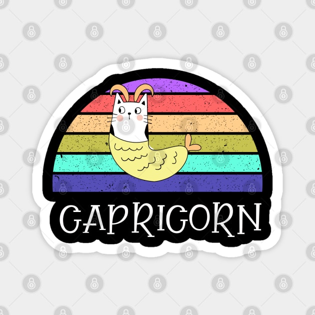 Cat Horoscope Capricorn Magnet by kooicat