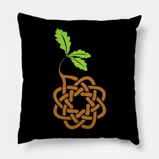 Celtic Oak Knot Pillow